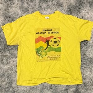 Fifa World Cup Germany 2006 Ghana 2XL Hanes Heavyweight